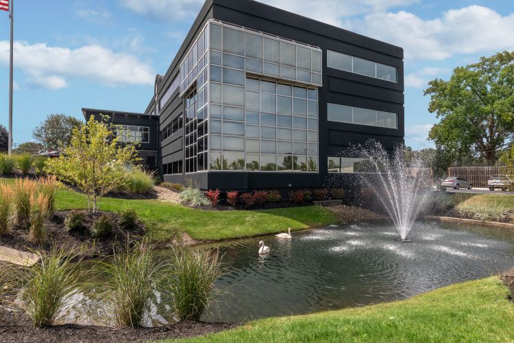 Exterior of the Showroom